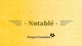 Project Gentian  Nøtablé   Penspinning [upl. by Letram]