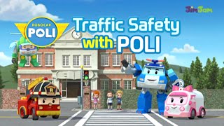 Robocar Poli Traffic Safety with Poli  Theme Song Romanian [upl. by Anires]