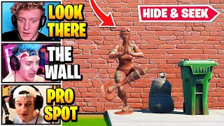 Streamers Host PRO HIDE AND SEEK Game  Fortnite Daily Funny Moments Ep590 [upl. by Athalia329]