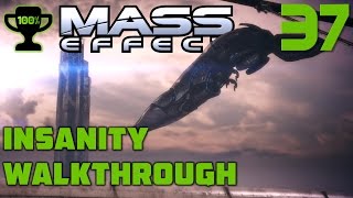 Feros Skyway to Exogeni HQ  Mass Effect 1 Insanity Walkthrough Part 37 100 Completionist [upl. by Ardnauqal]