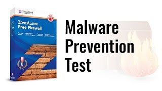 Zone Alarm Free Firewall Malware Prevention test [upl. by Larimer927]