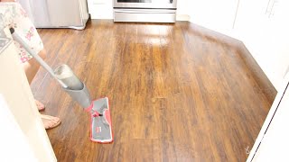 How To Clean Laminate Wood Floors amp Care Tips [upl. by Arrat]