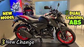 2024 New Tvs Apache 160 4v Dual ABS Full Review Video  Tvs Apache 160 4v Special Edition 2024 😍 [upl. by Emera]