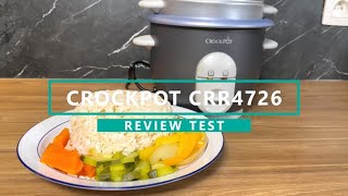 Hoe werkt een rijstkoker  Crockpot CRR4726  Review Test [upl. by Adar]