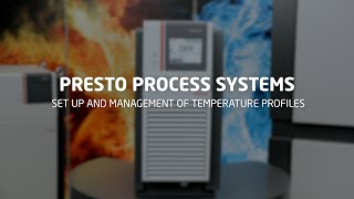 PRESTO  Set up and management of temperature profiles  JULABO [upl. by Jewel]