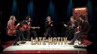 LATE MOTIV  El Camerino Miguel Ríos Nina y Quique González  LateMotiv933 [upl. by Odie610]