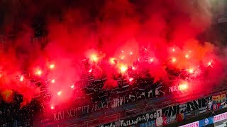 FCBYB Krasse Pyroshow der Muttenzerkurve  06112017 [upl. by Leehar]