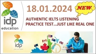 BRITISH COUNCIL IELTS LISTENING PRACTICE TEST WITH ANSWERS  18012024 [upl. by Ylatfen160]