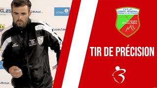 Florent SOUTON tir de précision pétanque  Championnat Auvergne RhôneAlpes 2023 à Rumilly [upl. by Aitenev]