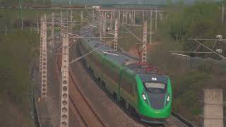 China Railway CR200J EMU train running on NanjingQidong Railway [upl. by Valencia221]