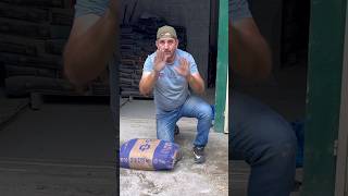 💪 Napoleons Secret Technique to Lift a Bag of Cement Like a Pro 🏗️ StrengthHacks BuildingTips [upl. by Zildjian187]