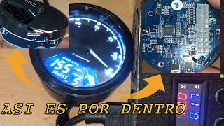 COMO ES POR DENTRO UN VELOCIMETRO DIGITAL PARA MOTO  UNBOXING [upl. by Ellenar612]