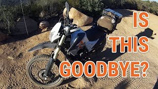 The Fate of my CSC TT250  Intense Trail Riding on a Chinese Dual Sport at Wildomar OHV [upl. by Akiehsal]