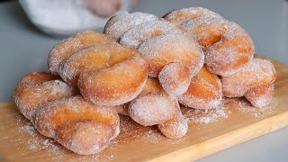 Tanpa Telur Cara buat donat tanpa telur  Resepi donut sukatan cawan  Donut simple dan lembut [upl. by Grimbald]