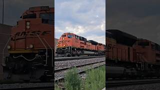 BNSF 8562 Leads Full Coal Train [upl. by Yrrab]