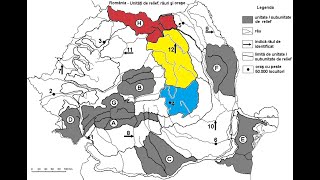 Carpații Orientali  lecție de geografie  Geografia României [upl. by Elpmid]