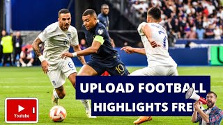 How I Upload Football Videos on YouTube  NO Copyright Trouble [upl. by Eilsel]