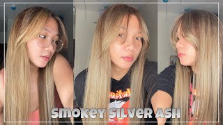 SMOKEY SILVER ASH HAIR COLOR  BREMOD  ep1 2023 [upl. by Manuela]