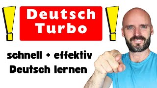 So lernst du Deutsch schnell und effektiv  Tipps Strategien  kompletter Plan [upl. by Cinamod]