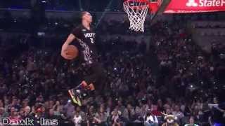 All 2015 Sprite Slam Dunk Contest Dunks LaVine KILLS IT [upl. by Alrak]