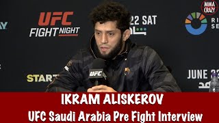 Ikram Aliskerov will “Unpleasantly Surprise” Robert Whittaker with a finish at UFC Saudi Arabia [upl. by Drofwarc]