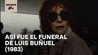 Así fue el funeral de Luis Buñuel 1983 [upl. by Elletsyrk]