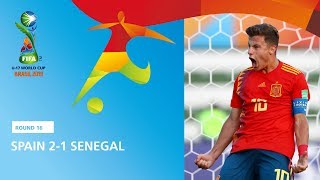 Spain v Senegal  FIFA U17 World Cup Brazil 2019  Match Highlights [upl. by Eecak]