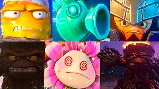 PvZ Garden Warfare 2 ALL TURF TAKEOVER Final Boss Cutscenes DLC 2016 [upl. by Notnerb683]