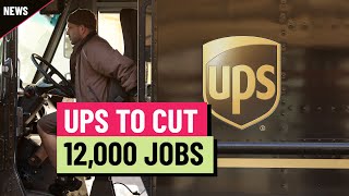 UPS announces 12000 job cuts after disappointing quarter [upl. by Cherie502]