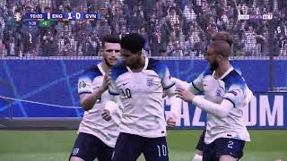 Jude Bellingham Goal  England vs Slovakia  eFootball PES 2021 [upl. by Aseneg]