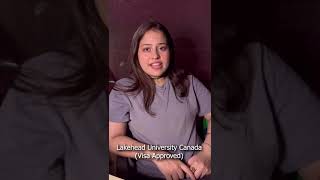 Student Visa Approved l Lakehead University l Ontario Canada l GlobEDwise [upl. by Leroi]