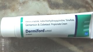 Dermiford Cream Uses amp Benifit amp Side Effect amp How To Use amp Review In Hindi [upl. by Drahnreb]