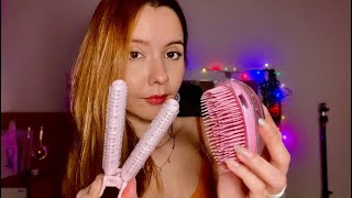 ASMR MEXENDO NO SEU CABELO PARA QUE VOCÊ CAIA NO SONINHO [upl. by Ennairak]