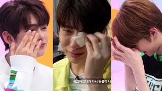 EMOTIONAL TXT Crying Moments Soft amp Sensitive YEONJUN SOOBIN BEOMGYU [upl. by Retsub]