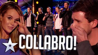 COLLABROs incredible FIRST performance  Audition  BGT Series 8 [upl. by Youngran]