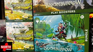 Our First Look Bloomburrow Bundle Play Booster Box Prerelease Kit Opening [upl. by Belmonte538]