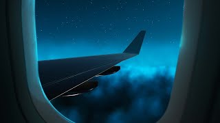 Airplane White Noise in 1st Class  Sleep Study Focus  10 Hour Plane Sound [upl. by Ainavi]