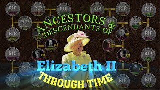 Ancestors amp Descendants of Elizabeth II Through Time 17742023 [upl. by Kathe]