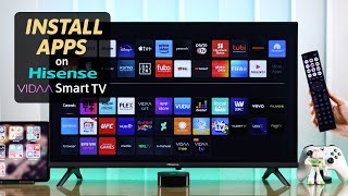 Hisense VIDAA Smart TV How to Install ANY Apps Download [upl. by Vanya]