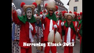 Fasnet Classics  Narrentag Elzach 2013  Viererbund  ganzer Umzug  ungeschnitten [upl. by Kariotta]