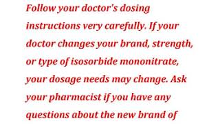 all about Isosorbide Mononitrate [upl. by Adnahcir]