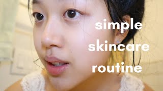 My simple BUT EFFECTIVE skincare routine [upl. by Redan]