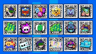 ALL GEMS amp MEGABOXES GIFTS QR CODES 🥳  BRAWL STARS QR CODES 2024 🎁  BRAWL STARS NEW UPDATE [upl. by Cyrano]