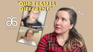 These Arbonne MLM Reps Think Their Team is Different Scam Opportunity Call [upl. by Ytitsahc442]