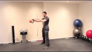 How To Do A Single Arm Alternating Kettlebell Swing [upl. by Rika802]