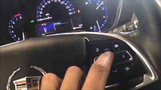 Cadillac SRX 2013 2016 Oil Light Reset [upl. by Amehr241]