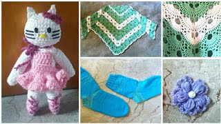 Amigurumi Hello Kitty und andere Handarbeiten  Julebuergerfee [upl. by Lacy]