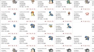 Pokemon Coordinates  Pokemon Go [upl. by Othella]