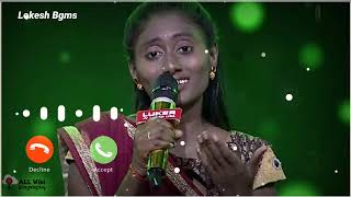 Oorantha Vennela  Telugu Song Ringtone  Zee Saregamapa Ringtones  Saregamapa Parvati Voice [upl. by Goldi]