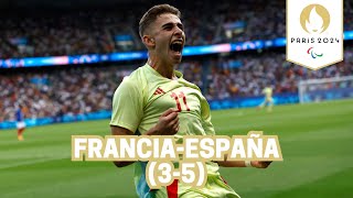 JJOO PARÍS 2024  Resumen en imágenes del FRANCIAESPAÑA 35 que da el ORO ala SELECCIÓN [upl. by Feld41]